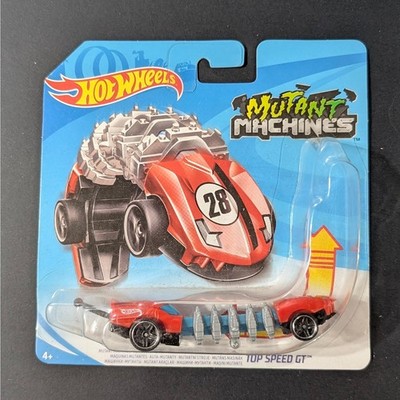 Hot Wheels Mutant Machines Tup Speed GT Sealed Die-Cast Transforming Car