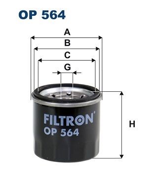 Ölfilter Ø69Mm für Opel Agila B H08 Chevrolet Aveo / Kalos T200 T250 T255