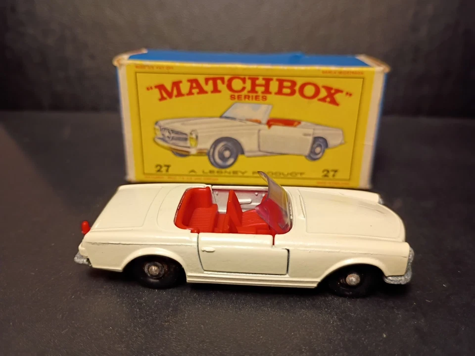 Matchbox #27D Mercedes Benz 230SL 1966 In Original E3 Box - Image 2 of 4