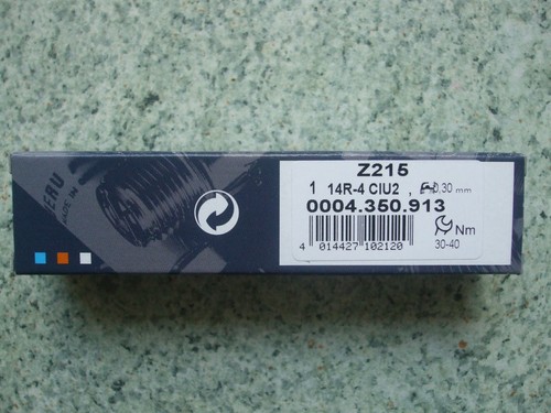 Zündkerze für Vaillant-Eco-Power-BHKW,- Beru Z215 Platin 14R-4 CIU2