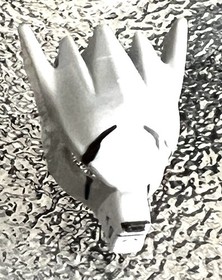 Lego Chima Minifigure - Worriz w/ Origanal Cape - Wolf/2 Face