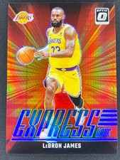 2024 Panini Donruss Optic Express Lane Blue Hyper Prizm #2 LeBron James /175
