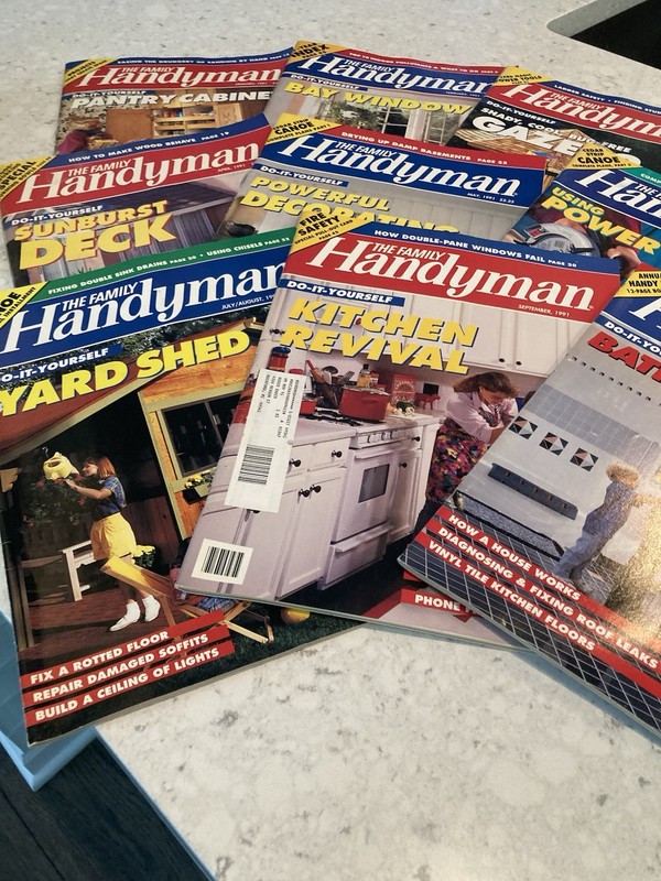 The Family Handyman Magazines/Lot Of 9/1991