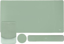 MOSISO Keyboard Mouse Pad Set, Large Gaming Mouse Pad Rectangular Keyboard Wrist