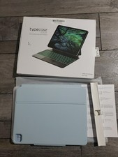 typecase Edge Keyboard Case for iPad Air 13" M2  iPad Pro 12.9" 5/4/3rd, Blue