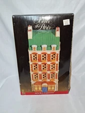 Santa's Best "Streets of Paris" #634  RUE Christine, Christmas Miniature Village