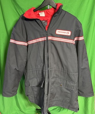 Vintage Northwest Airlines Thinsulate Employee Hooded Jacket Size L