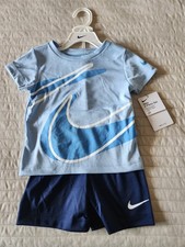 Nike Toddler boys Dri-Fit Tshirt and Shorts Set Size 2T Blue