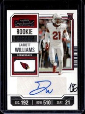2023 Panini Contenders Garrett Williams Auto RC Rookie Ticket #176 Cardinals