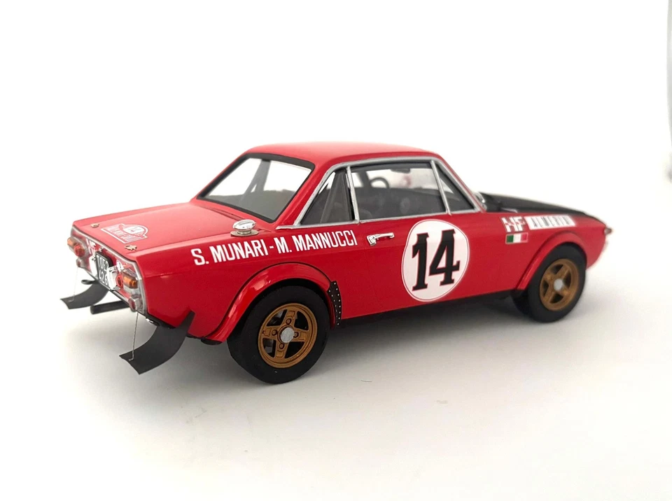 ITALERI LANCIA FULVIA HF Rally Montecarlo 1972 scala 1:24 cod.3670 - Immagine 4 di 4