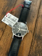 Tissot 40mm Visodate Automatic T019.430.16.051.01 ETA 2824 Black Sapphire Dress