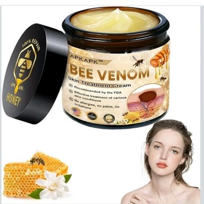 APKAPK Bienengift-Hautbehandlungscreme, Professionelles Bienengiftsalbe 