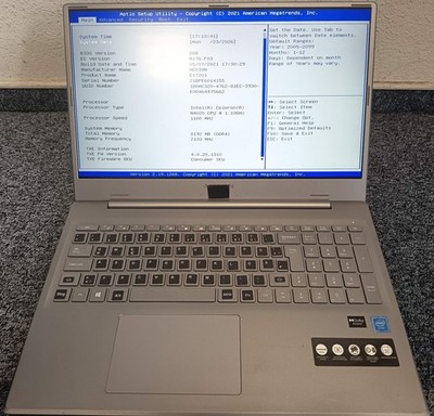 Medion E17201 MD62197 Notebook mit Fehlern