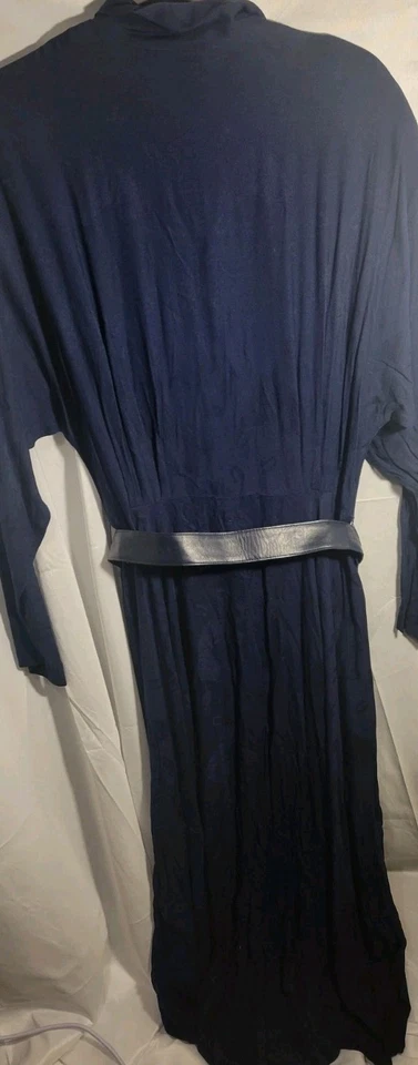 Polo Ralph Lauren лошадь подкова платье синий Classiccore Western винтажный - Изображение 2 из 4