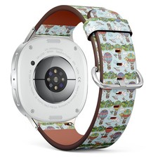 Balloons Animals Hills Vegan Leather Watch Band 40/44/46mm