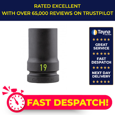 3/4 Dr tiefe 6pt Steckschlüssel 19 mm CISD3419M Carlyle Original Top Qualitätsprodukt