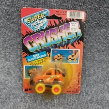 JA-RU Toys Crusher Super Pull Back Action Jeep Toy Vintage Rare