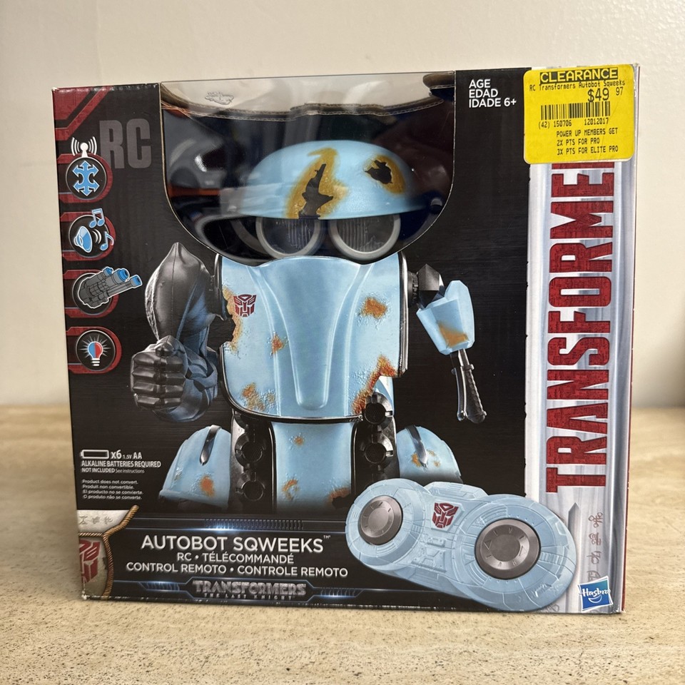 Transformers Autobot Sqweeks Radiocomandato – L'Ultimo Cavaliere, Versione Interattiva Con Luci E Suoni, Hasbro C0935EU4 - 2