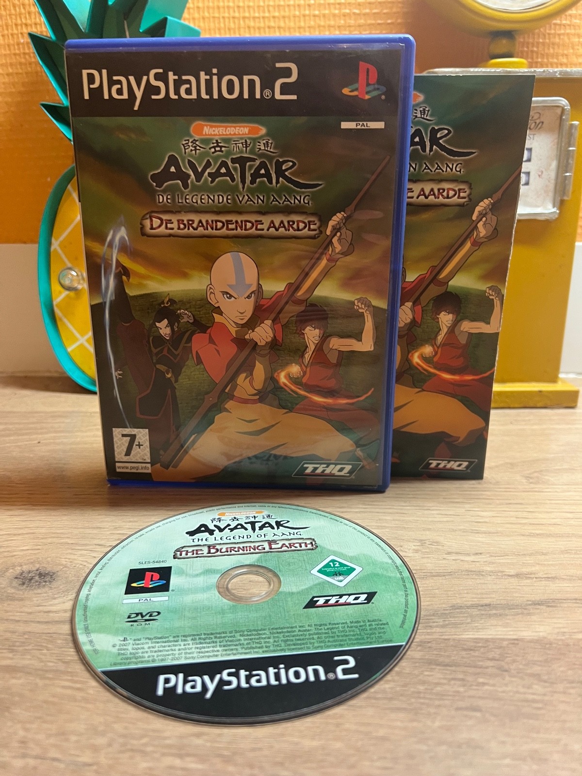 Avatar : Le royaume de la terre en feu - PS2 - Bon état - Complet - Pal