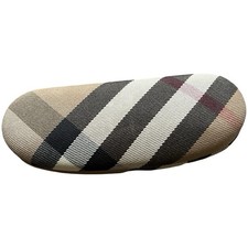 Burberry Nova Check Eyeglasses Case Glasses Hard Clamshell