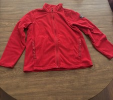 Chick-fil-A Red Full Zip Fleece Jacket