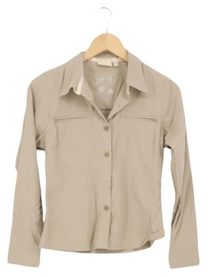 LAFUMA Hemdbluse Damen 32/XXS Beige Outdoor Bluse Langarm