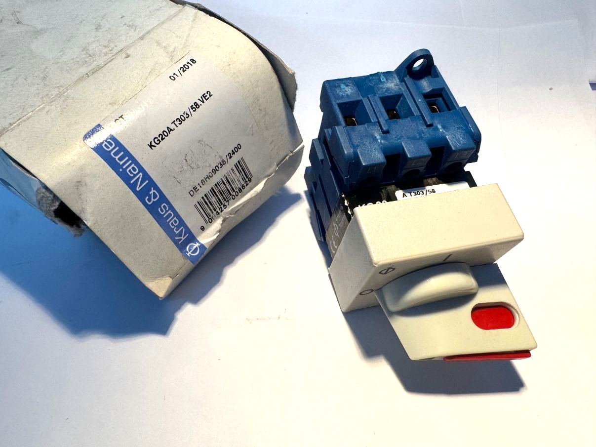 Kraus & Naimer KG20AT303 Panel Mount Isolator Switch