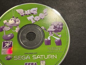 Bug Too (Sega Saturn, 1996) Disc Only Authentic Tested & Works!