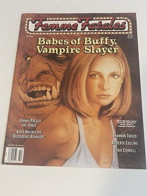 FEMME FATALES magazine vol 7 #5 Oct 1998, Sarah Michelle Geller, Buffy Babes