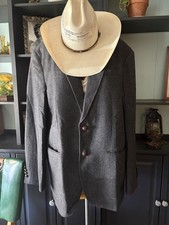 Men  s Suit Coat Gray PJ Paul Jones Collection Blazer Jacket Size XXL 2XL NWT