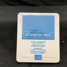 Stampin' Up Classic Azure Afternoon Ink Pad Retired Waterbased New Sealed