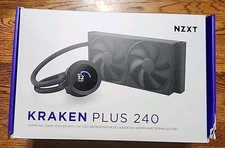 Kraken Plus 240 – AIO CPU Liquid Cooler – 240mm Radiator – 2 x F120P Fans