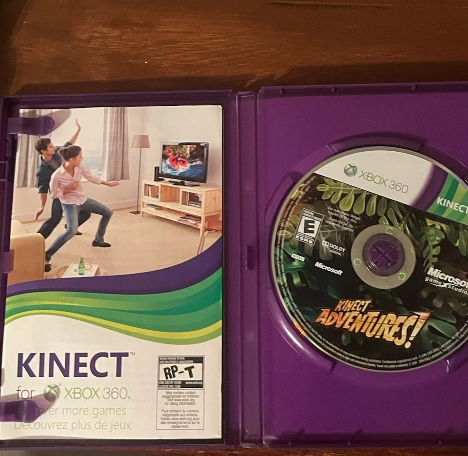 Kinect Adventures (Microsoft Xbox 360, 2010) Complete in Box - Tested - Image 4 of 4