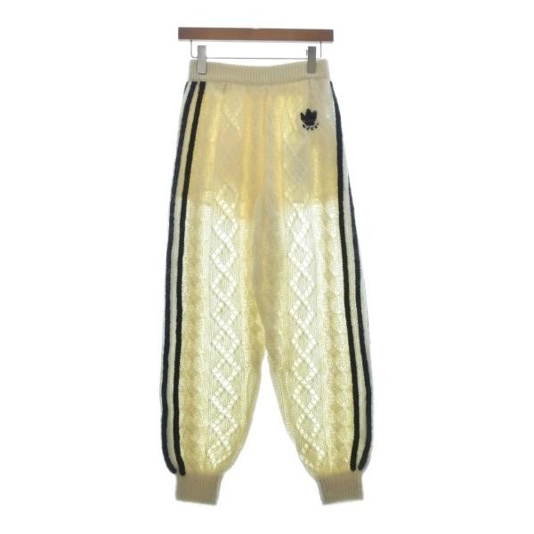 GUCCI ADIDAS Collab Pants Solid Straight Leg 25.2… - image 1