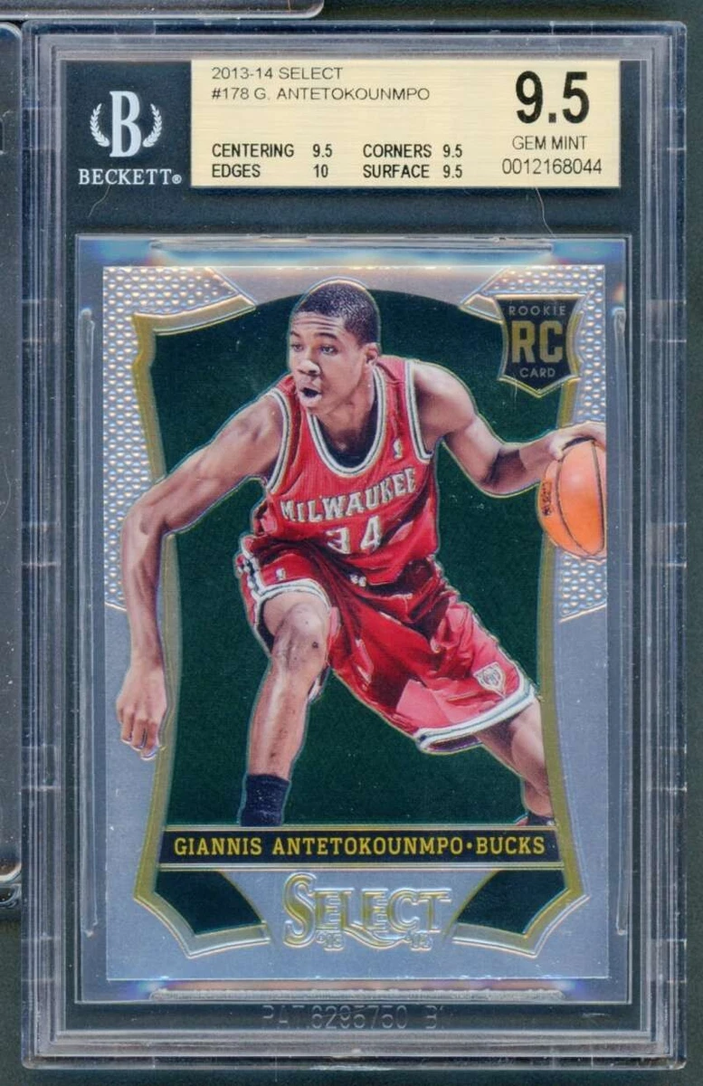 Giannis Antetokounmpo Grade 9.5 Basketball 2013-14 Season Sports