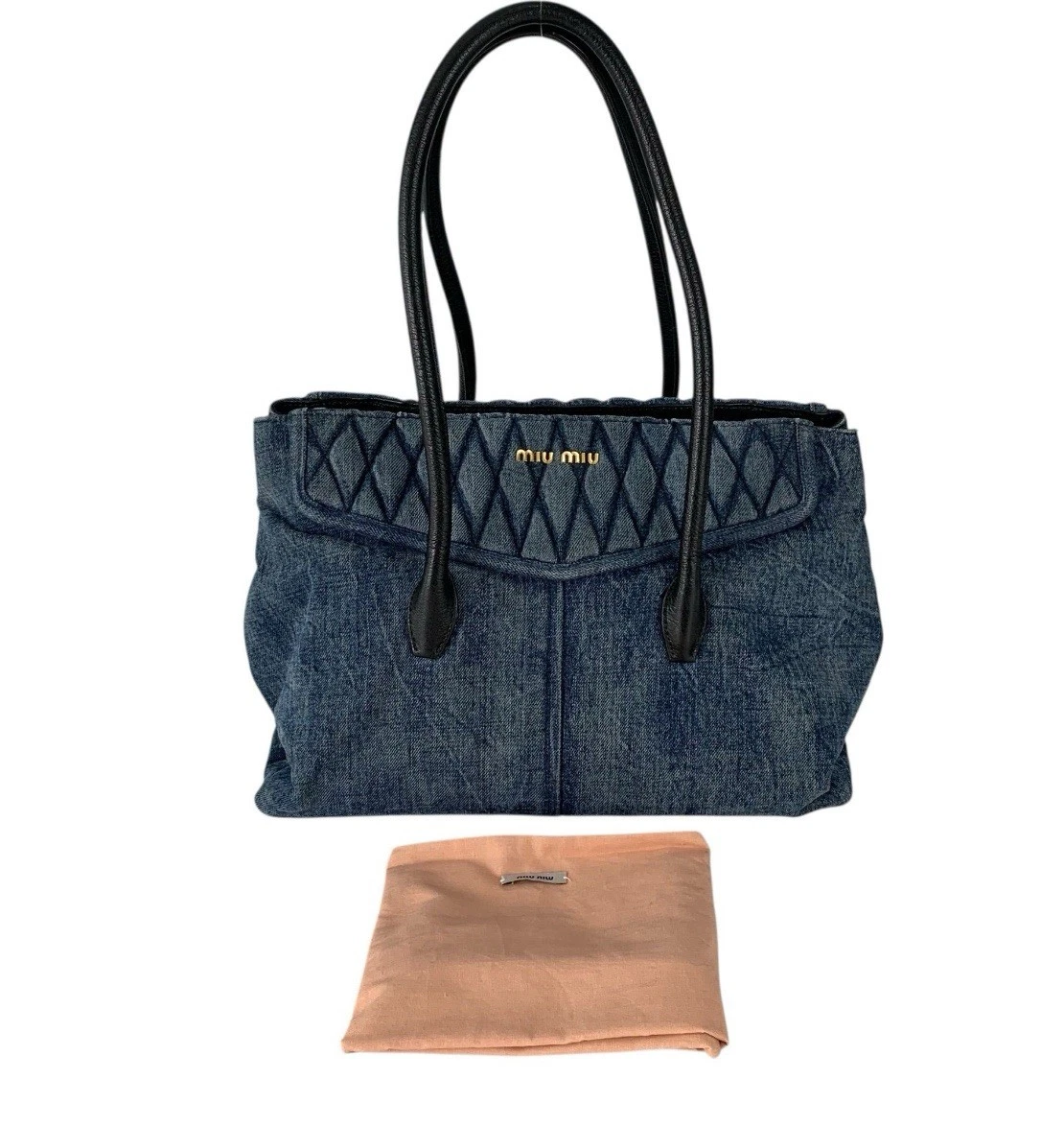 Blue Miu Miu Tote Bags & Handbags for Women for sale | eBay