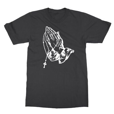 Praying Hands Men's T-Shirt | eBay