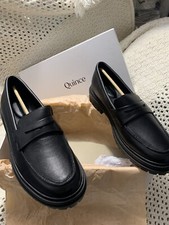 Nwb Quince Italian Leather Lug Sole Loafer Black Shoes Womens Size 8 195 Nwb Quince Italian Leather Lug Sole Loafer Black Shoes Womens Size 8 195