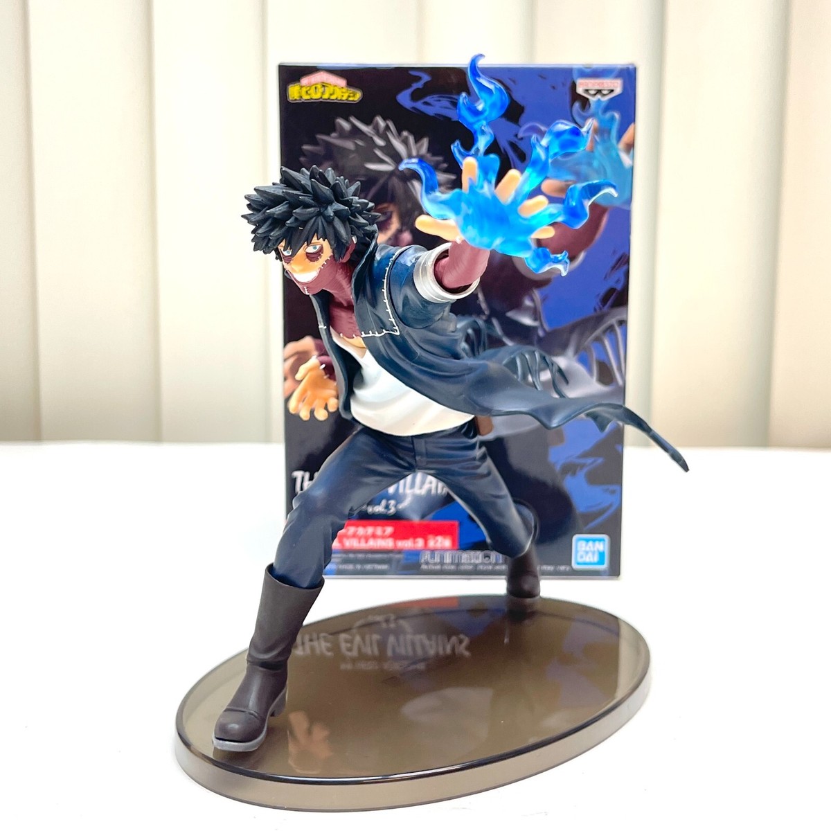 Dabi Villain Statue Figurine - 13cm My Hero Academia Figure Vol.3 With Random A.C.G. Trading Card - View #5