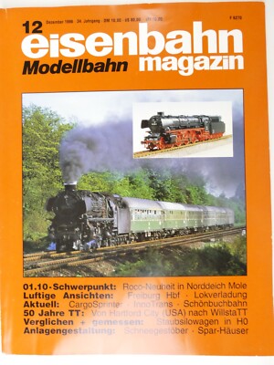 Eisenbahn Magazin Modellbahn Dezember 1996 01.10 Roco Neuheit To-6766