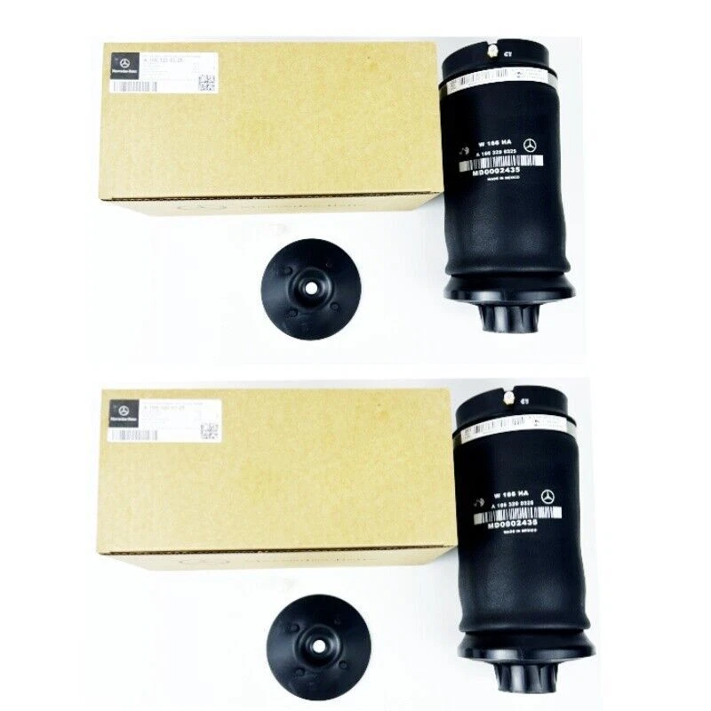 Rear Pair Air Bag Suspension Springs for 2017-2019 GLS450 GL350 1663200325 NEW Foto 2 de 4