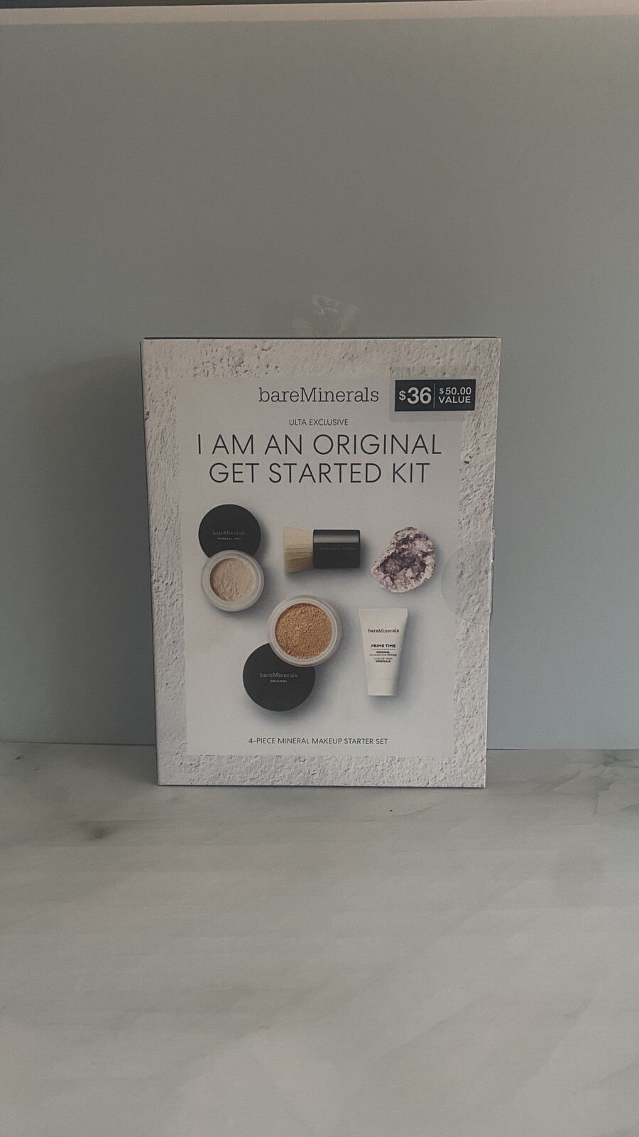 bareMinerals 4 Piece Original Get Started Kit ~ Fairly Light ~ New Sealed In Box