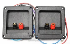 Pair of 2-Way Crossovers for Bipolar Speakers w Terminal Cup