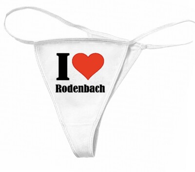 String Tanga I Love Rodenbach das ideale Geschenk für Valentinstag Weihnachten