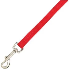 Guardian Gear Cotton Web Dog Training Lead, Red 20'x5/8"