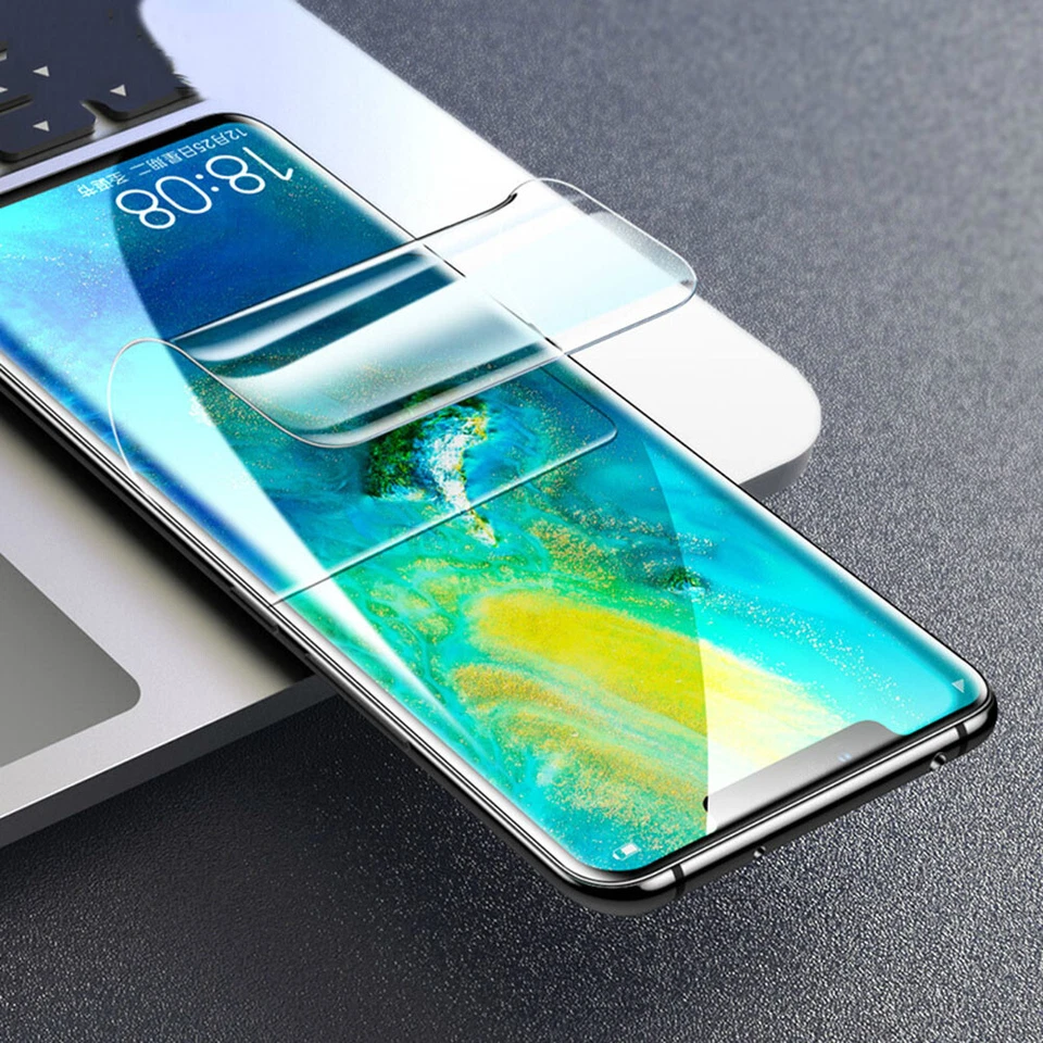 Protector de pantalla completamente cubierto película blanda para Huawei P40 Pro P30 Lite P30 lote nuevo Foto 2 de 4