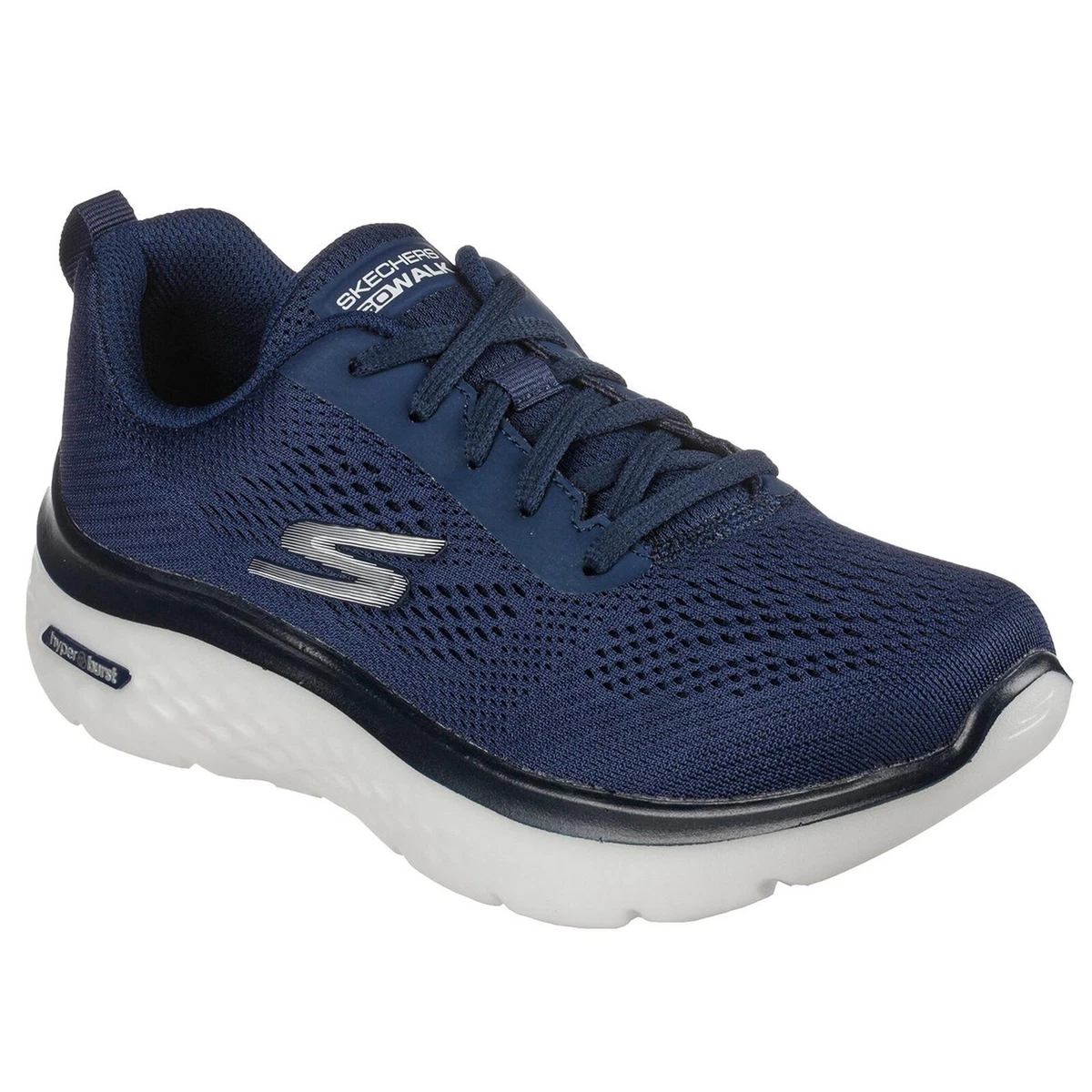 Skechers ladies navy trainers top