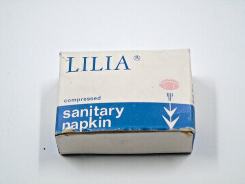 1950's Lilia Compressed Sanitary Napkin! Vintage Feminine Hygiene! - Picture 2 of 7