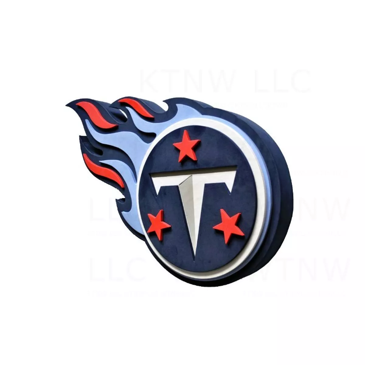 YouTheFan NFL Tennessee Titans 3D Logo Series Multi-Colored Coasters  2503578 - The Home Depot