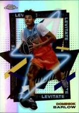 Dominick Barlow 2021-22 Topps Chrome Overtime Levitate Rookie Card #LEV-1